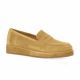 So send Mocassins cuir velours camel