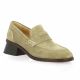 Vidi studio Mocassins cuir velours taupe