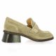 Vidi studio Mocassins cuir velours taupe