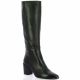 Pao Bottes cuir noir