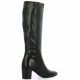 Pao Bottes cuir noir