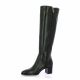 Spaziozero Bottes cuir noir