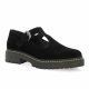 Exit Babies cuir velours noir