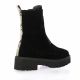 Reqins Boots cuir velours noir