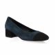 Reqins Ballerines velours marine