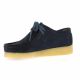 Exit Derby cuir velours marine