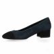 Reqins Ballerines velours marine