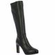 Pao Bottes cuir noir