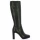 Pao Bottes cuir noir