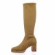 Miss elastic Bottes stretch camel