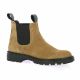 Inuovo Boots cuir velours camel