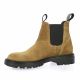 Inuovo Boots cuir velours camel