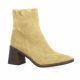 Pao Boots cuir velours camel