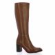 Pao Bottes cuir marron