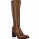 Pao Bottes cuir marron