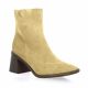 Pao Boots cuir velours camel