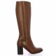 Pao Bottes cuir marron