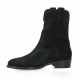 Pao Boots cuir velours noir