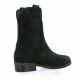 Pao Boots cuir velours noir