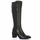 Pao Bottes cuir noir