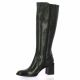 Pao Bottes cuir noir