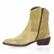 Pao Boots cuir velours camel