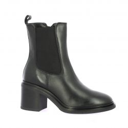 Studio mode Boots cuir noir