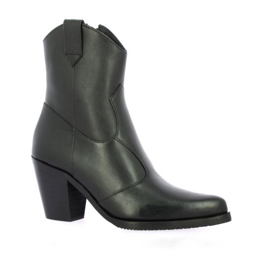 Studio mode Boots cuir noir