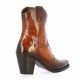 Studio mode Boots cuir cognac