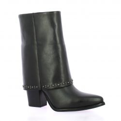 Stm Boots cuir noir