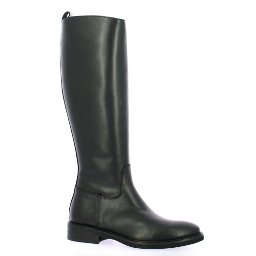 Stm Bottes cuir noir