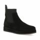 So send Boots cuir velours noir