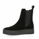 So send Boots cuir velours noir