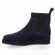 So send Boots cuir velours marine