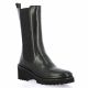 Xsa Bottes cuir noir