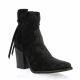 Stm Boots cuir velours noir