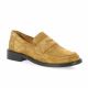 Impact Mocassins cuir velours cognac