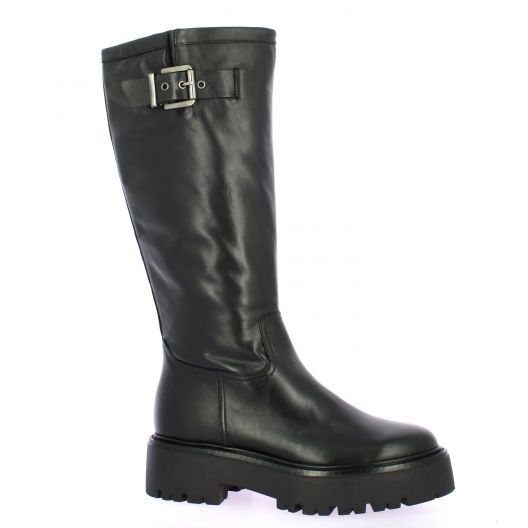 Reqins Bottes cuir noir