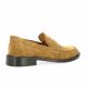 Impact Mocassins cuir velours cognac