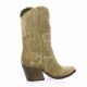 Gaia Boots cuir velours taupe