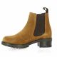 So send Boots cuir velours cognac