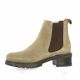 So send Boots cuir velours taupe