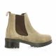 So send Boots cuir velours taupe