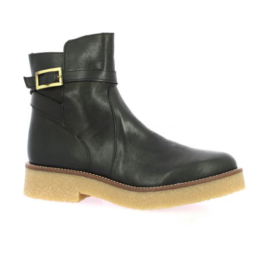 Caty Boots cuir noir