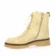 Caty Boots cuir velours taupe