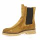 Caty Boots cuir velours camel