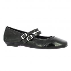 Reqins Ballerines cuir vernis noir