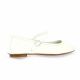 Reqins Ballerines cuir blanc