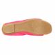 Reqins Ballerines cuir velours orange/fuchsia