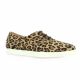 Exit Derby cuir poulain leopard